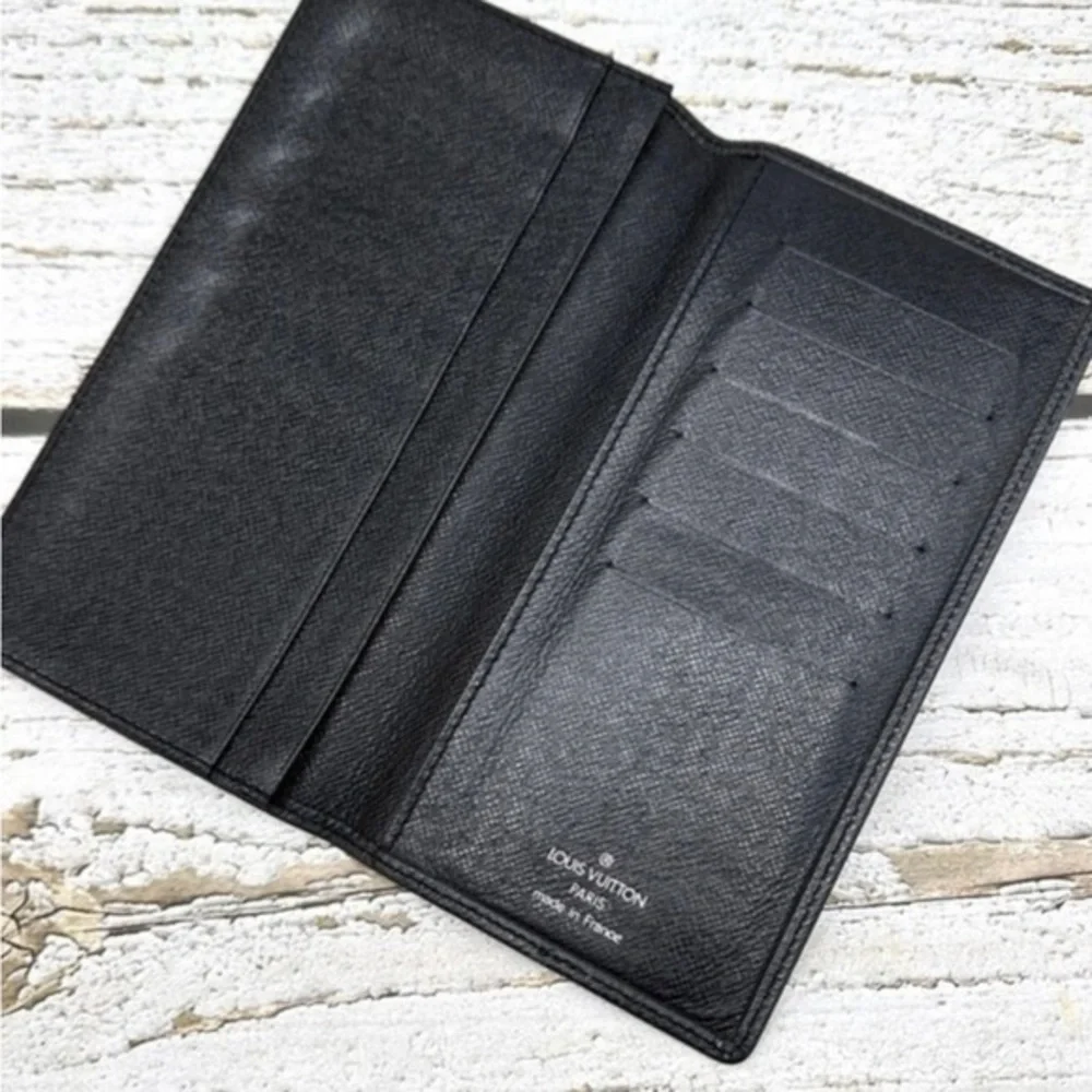 AUTHENTIC Louis Vuitton Monogram Porte Valeurs Checkbook Wallet